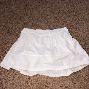 Lululemon white skirt